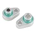 KPALAG Aluminium Alloy Silver Rear AC Block Off Kit AC Blockout Kit Elimination Auxiliary Kit Compatible with Ford Expedition Explorer FlexLincoln MKT - Image 2