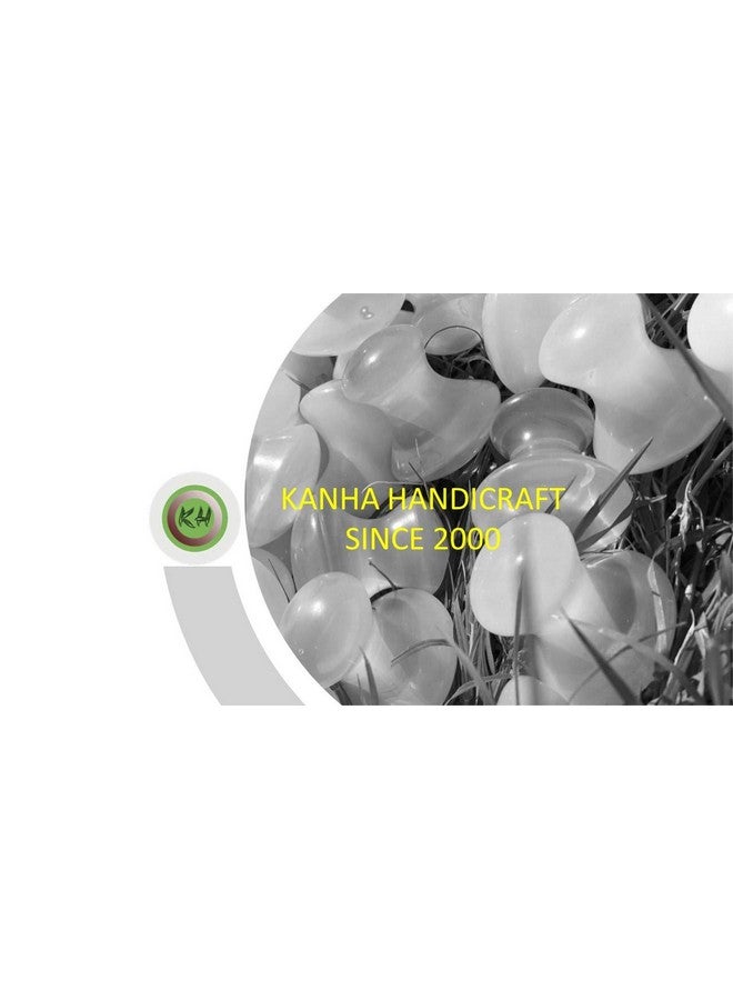 KANHA HANDICRAFT's Natural Green Jade stone's Jade Roller for face and Skin Care - Image 2