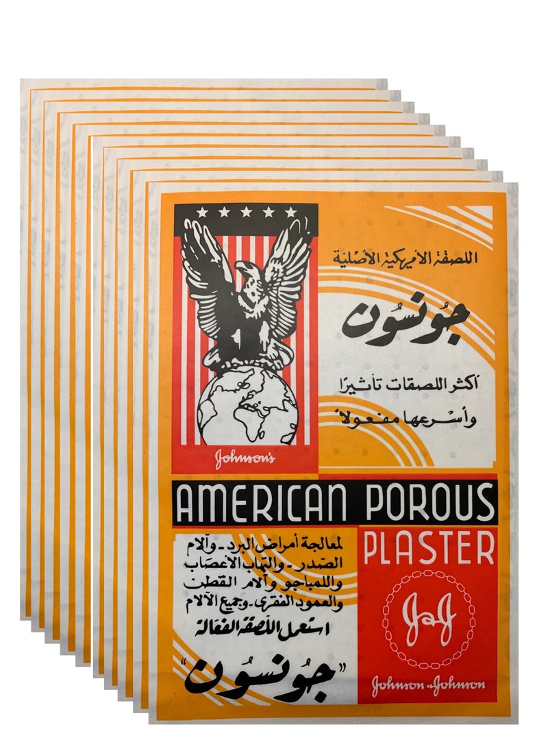 Johnson & Johnson American Porous Adhesive Plaster For Pain Relief Pain Relieving Patch for Back Pain Joint And Muscle  - Image 1