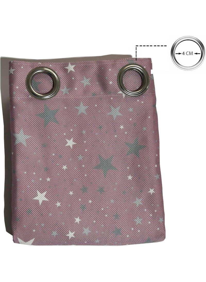 Cartela Curtains Cartela Print Curtain-Grommet - PR1233c-12k (1 panel)  - Image 2
