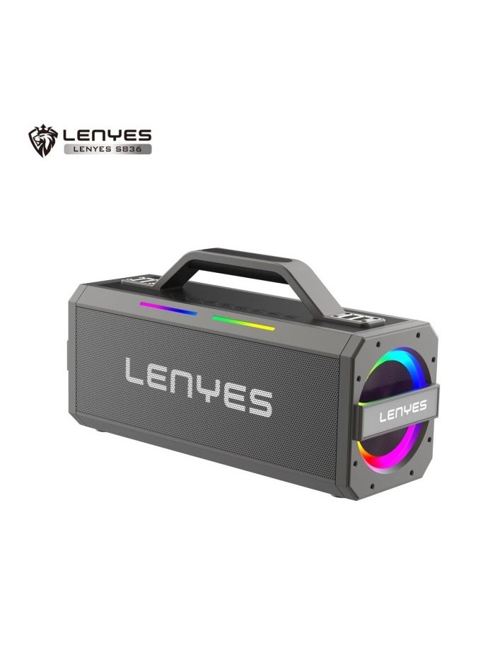 Lenyes S836 Wireless Speaker With Bluetooth 5.0 -40000MAH Support 433 remote control function，Standby for 30 hours. - pzsku/Z9799F97B28F9E61EBB55Z/45/_/1722254452/e939ef5e-1d9a-430e-b4c7-7a999c69e436