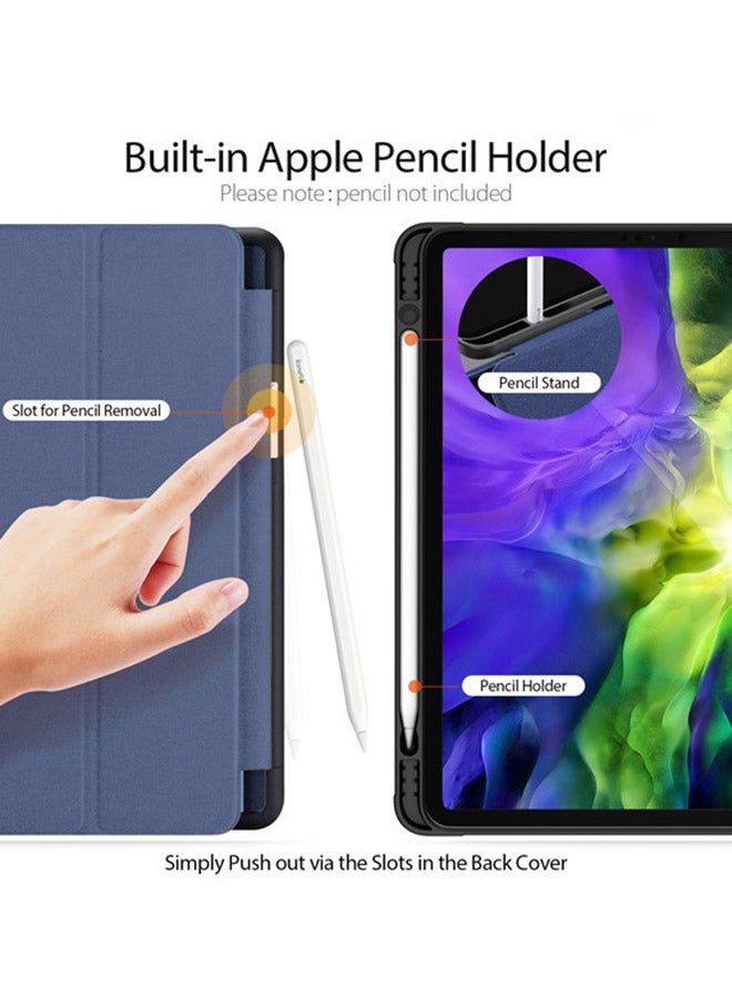 غطاء حماية واقٍ لجهاز أبل آي باد برو مقاس 11 بوصة (2020) أزرق - Image 2