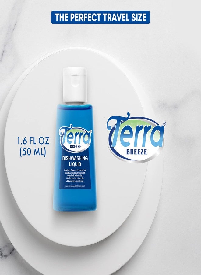1-Shoppe All-in-Kit Terra Breeze Tiny Dish Soap Detergent | For Use in Vacation Rentals and Extended Stay Hotels | 1.6 oz (Case of 50) - Image 5