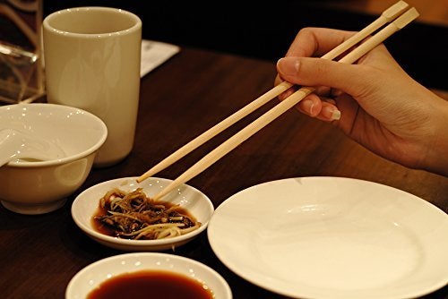 Perfect Pricee Natural Round Bamboo Reusable Chopsticks (9.5 Inch) -Set of 5 Pairs - Image 3