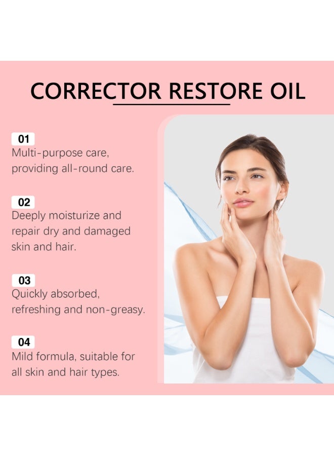 WEST MONTH Strawberry Multi-Purpose Care Oil, 24H Moisturizing Oil for Face, Body & Hair, 120ml - Image 4