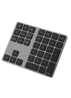 Thoraya Black 34 Keys Mini Numpad Wireless Bluetooth Numeric Keypad For Apple PC  - Image 4