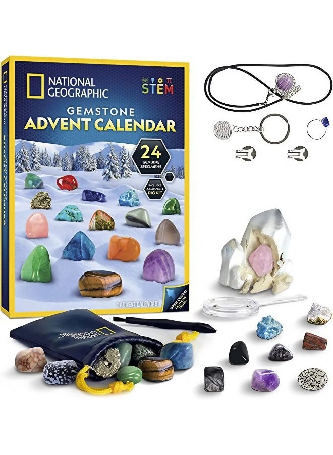 NATIONAL GEOGRAPHIC تقويم المغامرات للأحجار الكريمة من ناشيونال جيوغرافيك - Image 1