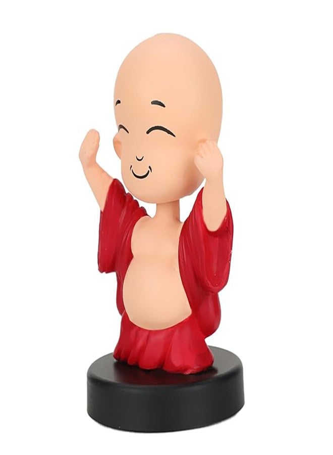 JOUET Laughing Buddha Bobblehead, Enhance Your Luck - Car Dashboard, Home Decor Idol, Living Room Decor, Office Desks, Superhero Action Figure for Kids, Family & Friends - Image 2