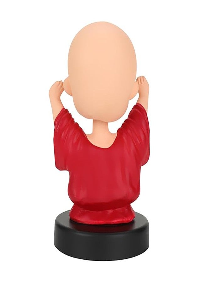 JOUET Laughing Buddha Bobblehead, Enhance Your Luck - Car Dashboard, Home Decor Idol, Living Room Decor, Office Desks, Superhero Action Figure for Kids, Family & Friends - Image 3