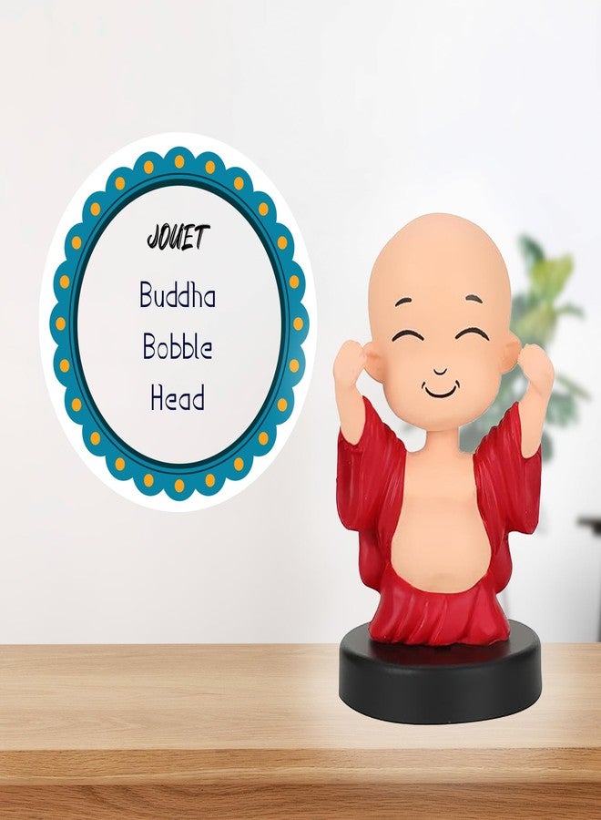 JOUET Laughing Buddha Bobblehead, Enhance Your Luck - Car Dashboard, Home Decor Idol, Living Room Decor, Office Desks, Superhero Action Figure for Kids, Family & Friends - Image 5