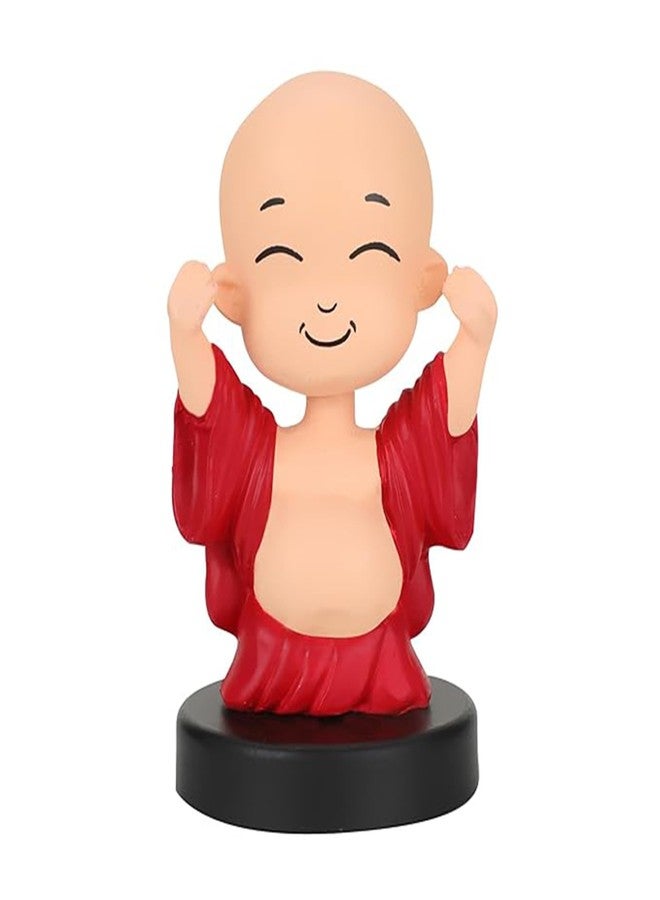 JOUET Laughing Buddha Bobblehead, Enhance Your Luck - Car Dashboard, Home Decor Idol, Living Room Decor, Office Desks, Superhero Action Figure for Kids, Family & Friends - Image 1