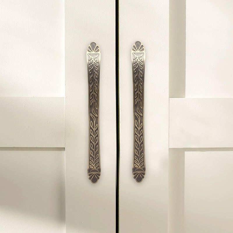 ATOM ATOM Pul Handle Kaveri Size 18 Zinc Pull Handle Size 457Mm 18 Kaveri Antiqu  - Image 1