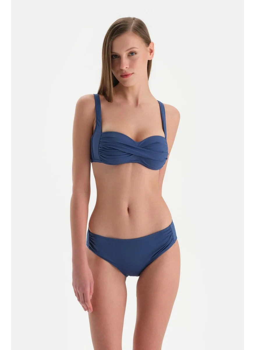 داجي Indigo High Waist Bottom