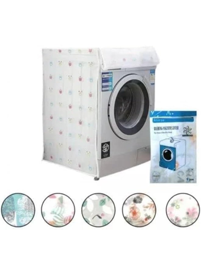 Multi-Color Automatic Washing Machine Cover – Waterproof, Dustproof & Sun Protection ( FRONT LOAD ) - Image 2