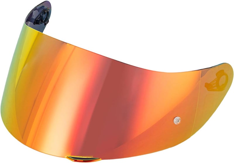 SOMAN K1 Helmet Visor Replacements, K1S Tinted Helmet Visor Compatible with K1 K1S K3SV K5 K5S UV Protection (Smoke Revo Red) - Image 1