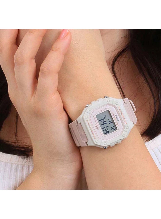 Casio Resin Digital Wrist Watch W-218HC-4A2VDF - Image 4