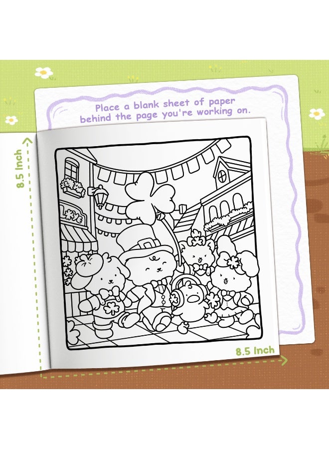 الأزرق جي دبليو كتاب تلوين الأطفال المراهقين كتاب تلوين الأطفال المراهقين كتاب تلوين الأطفال كتاب تلوين الأطفال كتاب تلوين الفتيات كتاب أنشطة المراهقين كتاب أنشطة المراهقين كتاب فنون إبداعية كتاب تلوين تعليمي لتخفيف التوتر للأطفال - Image 4