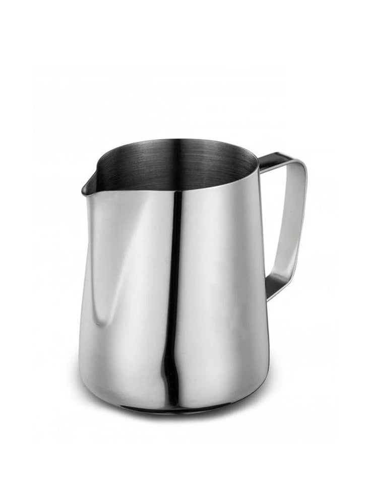 EuroCoffee Stainless Steel Milk Steaming Pitcher Jug (600ml)