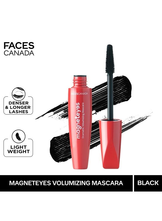 Facescanada Magneteyes Dramatic Volumizing Mascara Black 9.5ml - Image 2