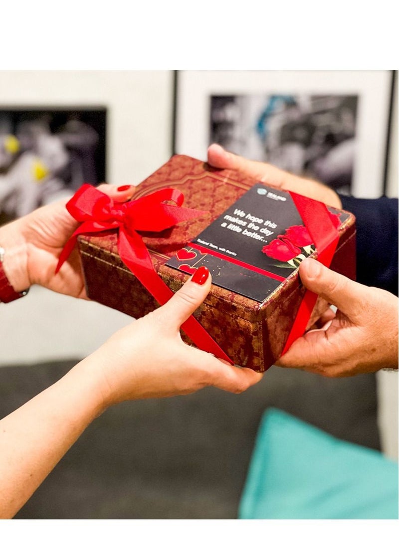 Tealand - Tea Gift Treat Best Luxury Box Gift Pack with Sakura Allure Earl Grey Tea Infusing Spoon & Personal Gift Card - Image 1