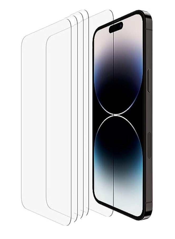 AS2 Iphone 14 Pro Max tempered glass Clear Screen protector - 6.7inch(5 Pack Set) - Image 1