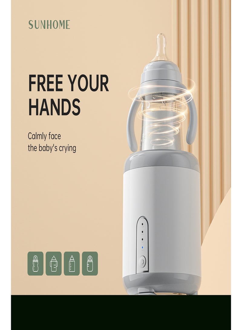 Sunhome Baby Intelligent Milk Shaker, Electric Milk Mixer And Food Maker With Type-C Charge - Image 3
