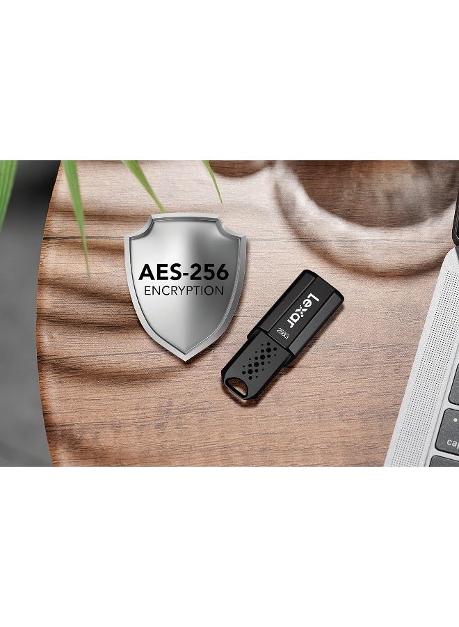 Lexar JumpDrive S80 64GB USB 3.1 Flash Drive, up to 150MB/s read, 60MB/s write (LJDS080064G-BNBNU), Black 64 GB - Image 3