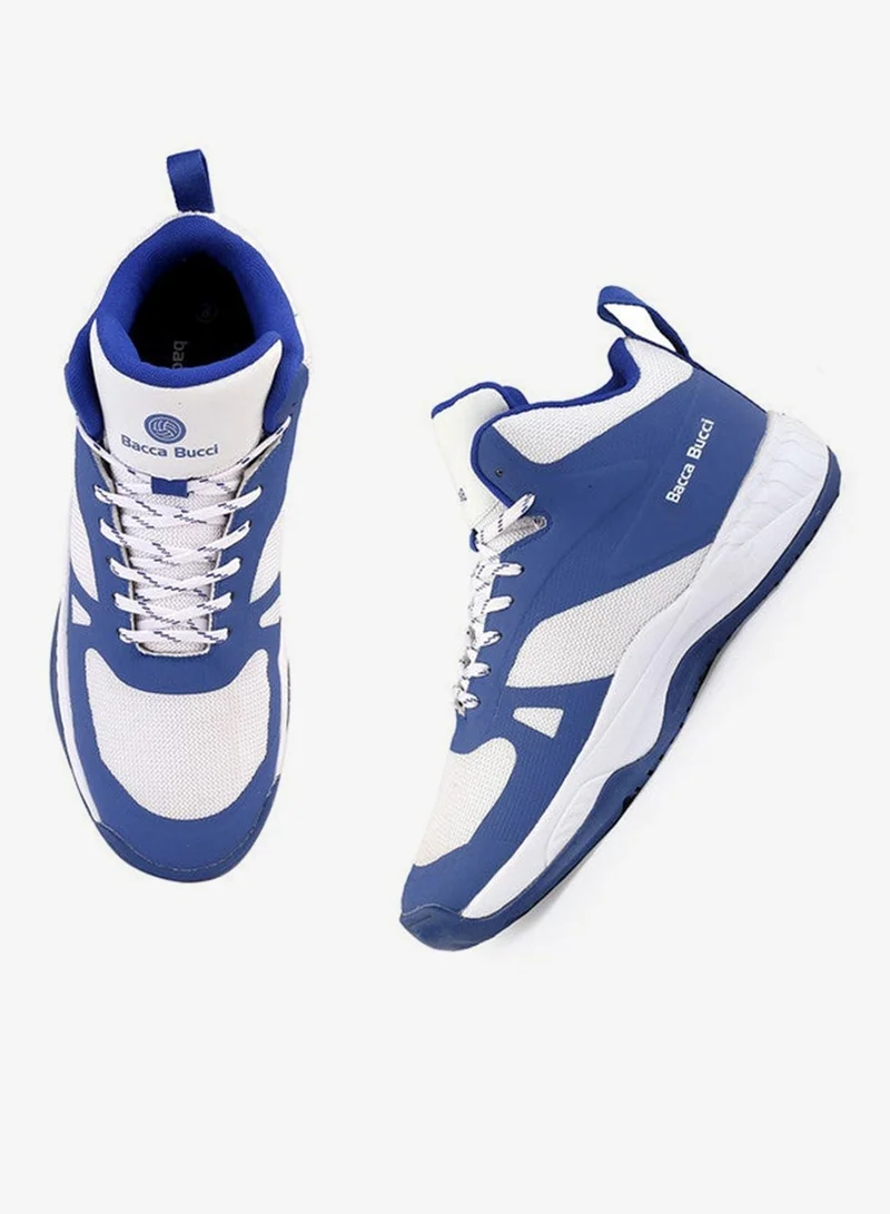 Bacca Bucci Blue Slamdunk Basketball Shoes for Men | Best Price UAE
