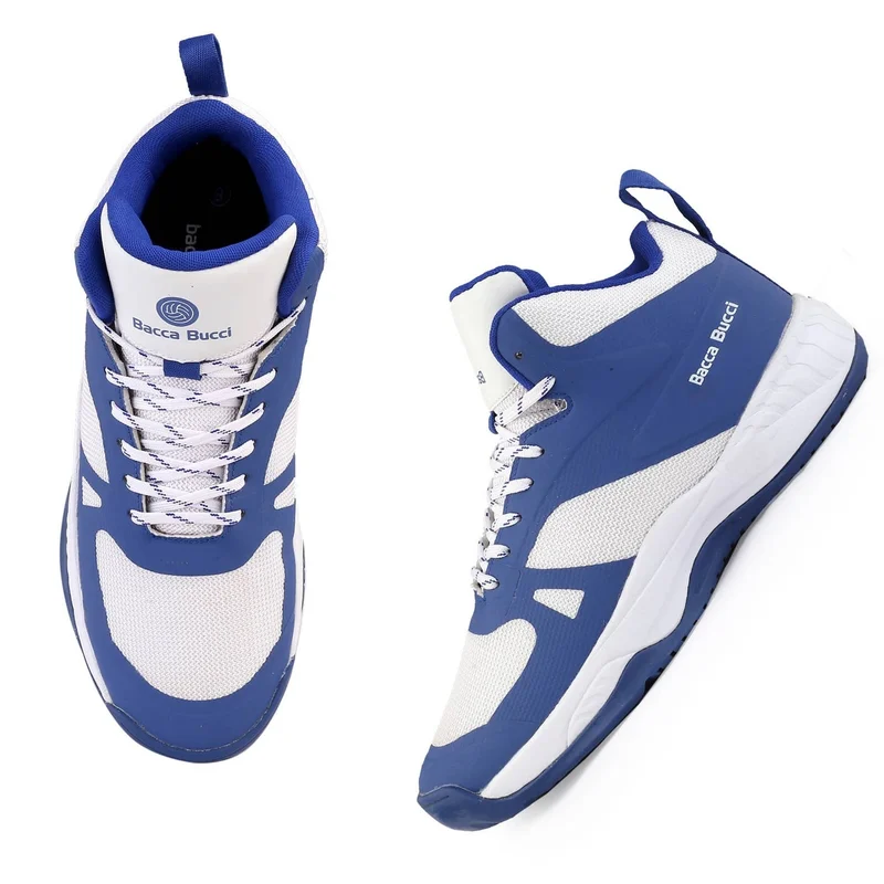 Bacca Bucci Blue Slamdunk Basketball Shoes for Men | Best Price UAE