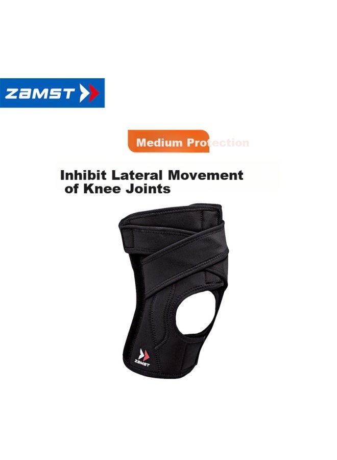 Zamst Knee Pads For Basketball, Volleyball, Tennis, Hiking, Badminton, Soccer, Mountain Board Sports Protective Gear Ek-5 S - Image 1