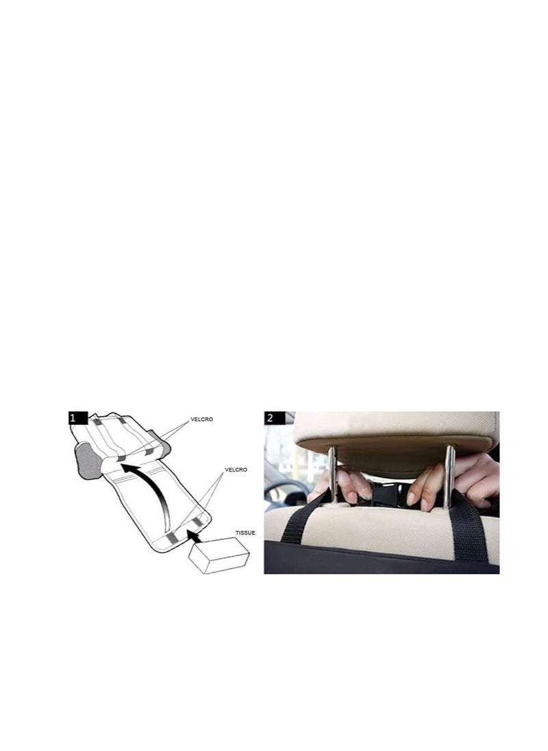 Cool Baby Multi function vehicle storage Car back seat storage bag Hanging Organizer  - Image 5