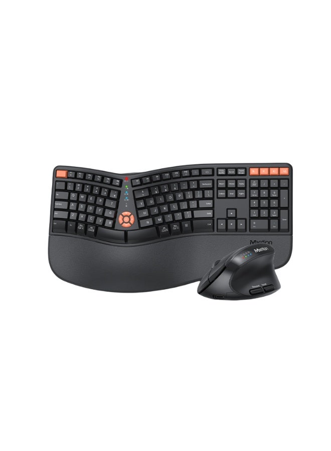 KUYING New Wireless Vertical Mouse Ergonomic Kit 