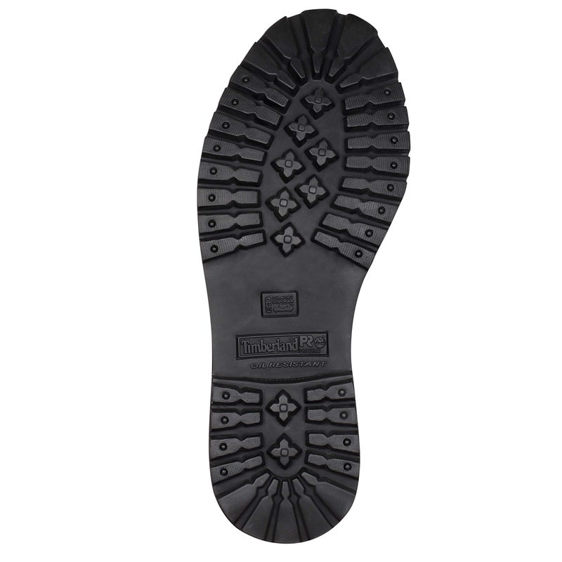 Timberland حذاء تيمبرلاند برو للرجال 26038 بتصميم مباشر بارتفاع 6 بوصات مع مقدمة فولاذية، أسود، 10.5 W - Image 5