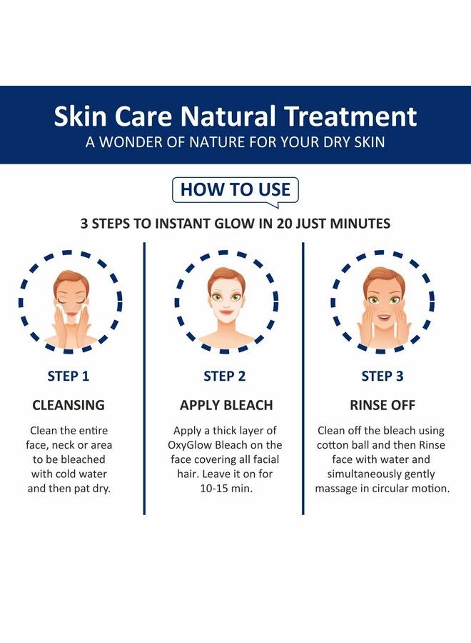 Oxyglow مبيض لاكتو مع مسحوق الحليب عبوة 200 جرام - Image 4