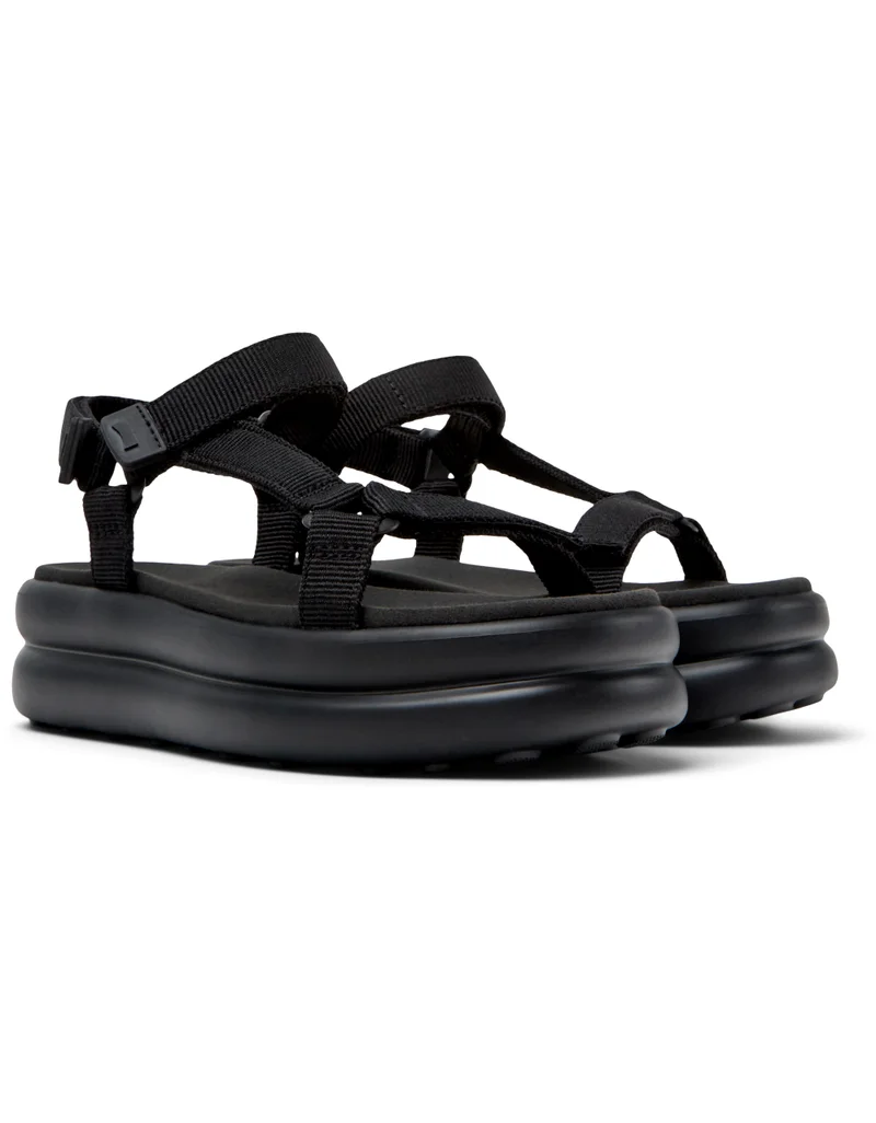 Camper Pelotas Flota Up, Women's Sandal, Black