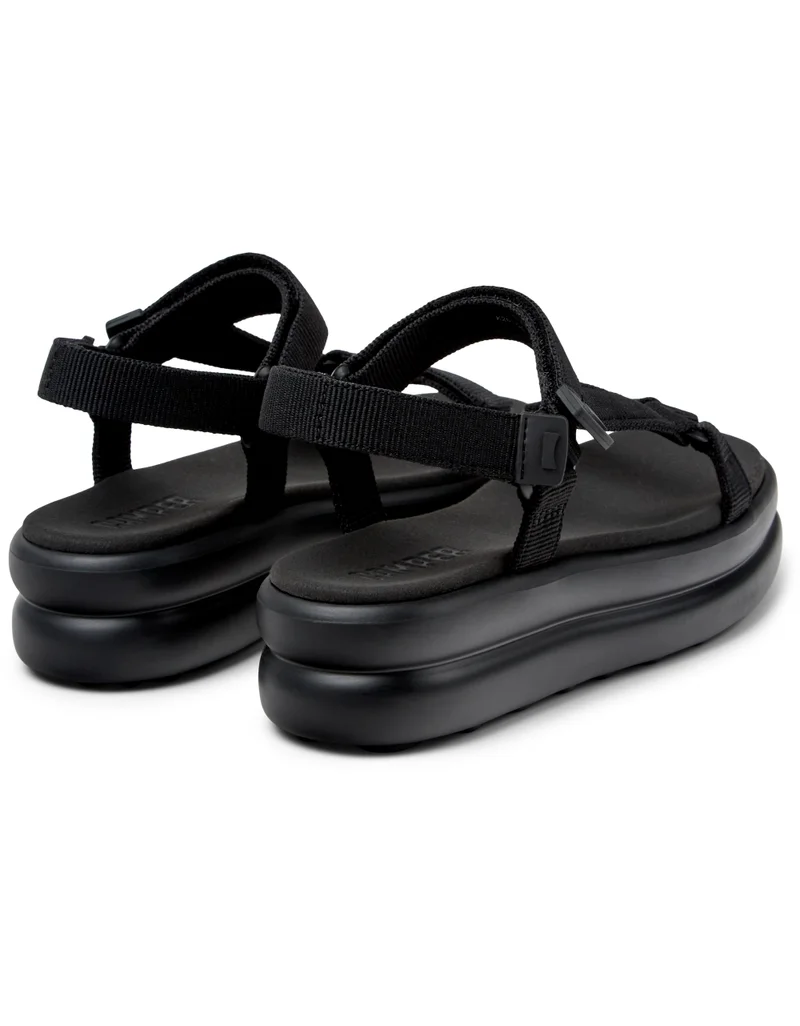 Camper Pelotas Flota Up, Women's Sandal, Black