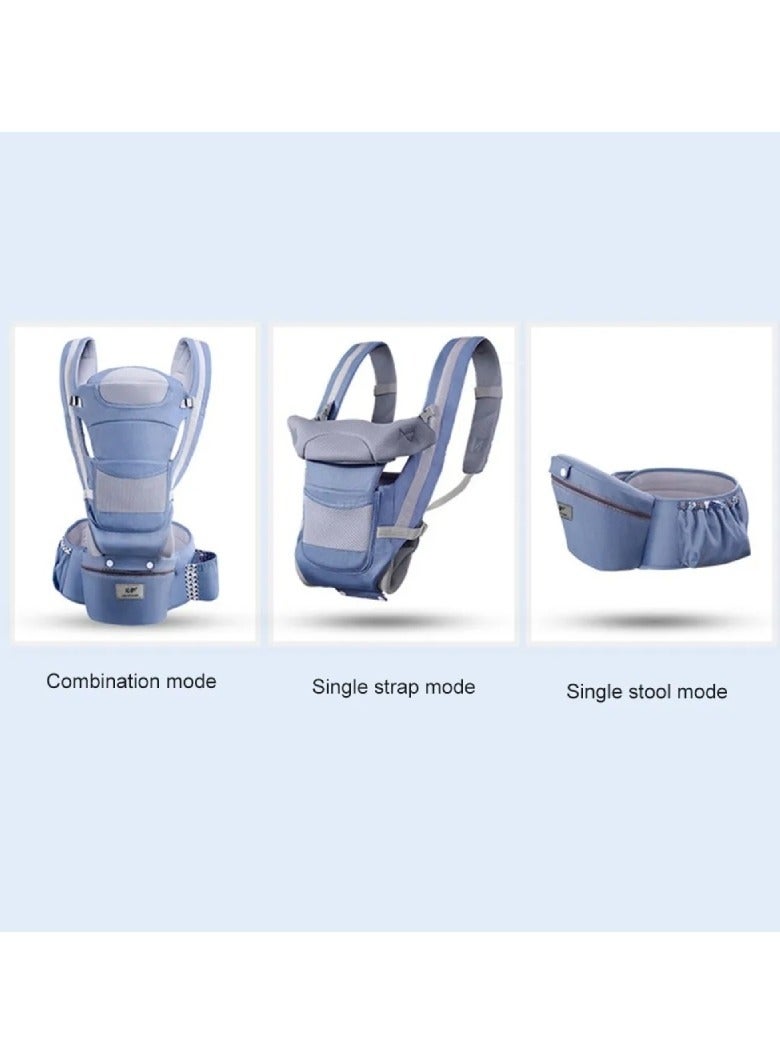 AROAQ Newborn Ergonomic Baby Carrier Backpack Front Facing Baby Carrier Ergonomic Travel Sling - Image 3