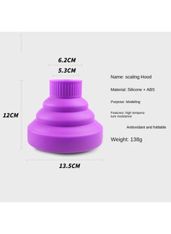 yongsheng Universal Collapsible Hair Dryer Diffuser Attachment- Salon Grade Tool,Lightweight Foldable Portable Travel Folding Design  - Image 2
