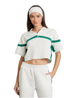 FOREVER 21 Active Striped LA Polo Shirt  - Image 1