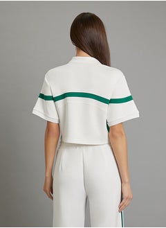 FOREVER 21 Active Striped LA Polo Shirt  - Image 4
