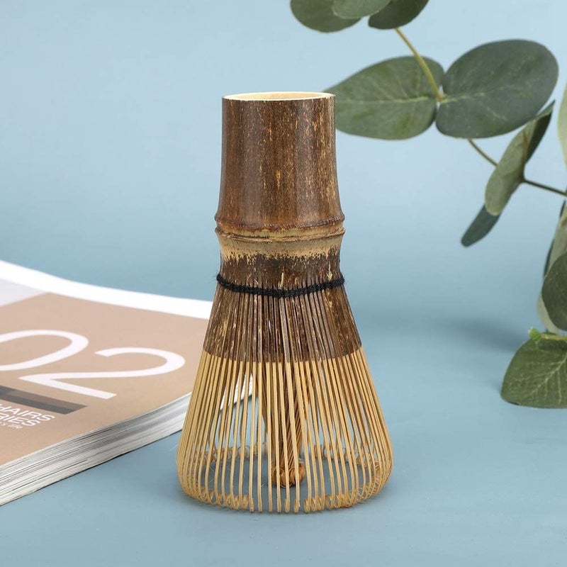 Matcha Whisk Set Japanese Style Tea Brush for Tea Making 100 Purple Bamboo Books - Image 5