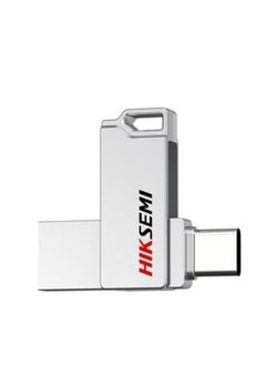HIKSEMI 64GB USB 3.2 Dual Drive Type-A/Type-C Up To 150MB/s - Silver  - Image 2