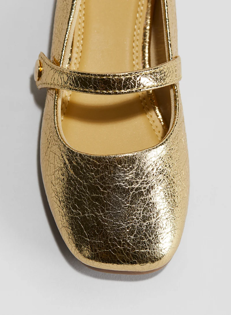 H&M Kids Shimmering Ballet Pumps