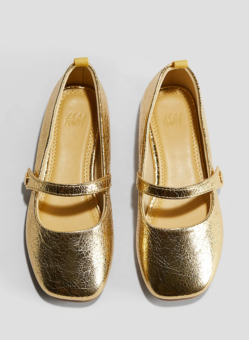 H&M Kids Shimmering Ballet Pumps