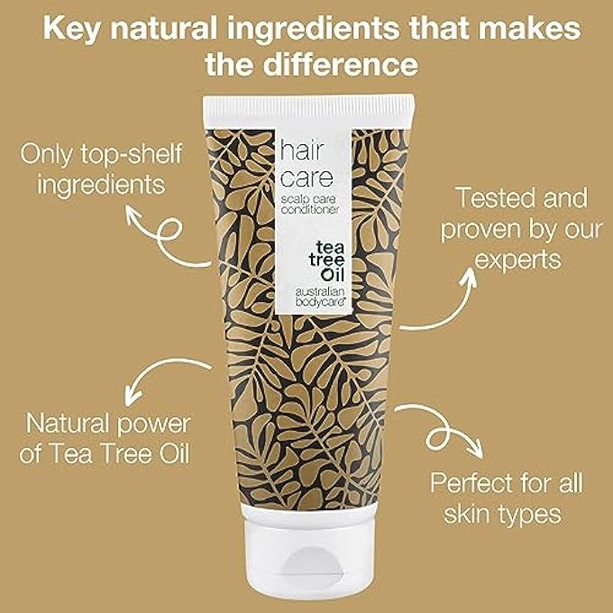 AUSTRALIAN BODYCARE HAIR CARE, 200ML | CONDITIONER FOR IRRITATED SCALP AND DANDRUFF | DRY DAMAGED HAIR CARE AND DANDRUFF | WITH 100% TEA TREE OIL | 100% VEGAN - Image 3