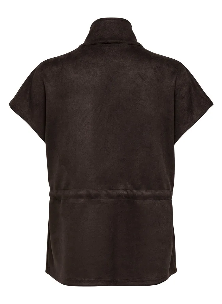 Only  Onlmira Faux Suede Waistcoat for Women | Best Price UAE