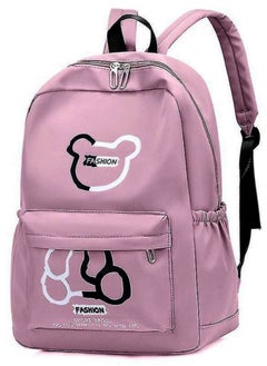 FASHION Student Backpack With Front Accessory Pocket Multi-function for School, Travel and daypack, Water Resistant - 43cm *29cm *12cm with Large Capacity (13-15)L  - Image 1