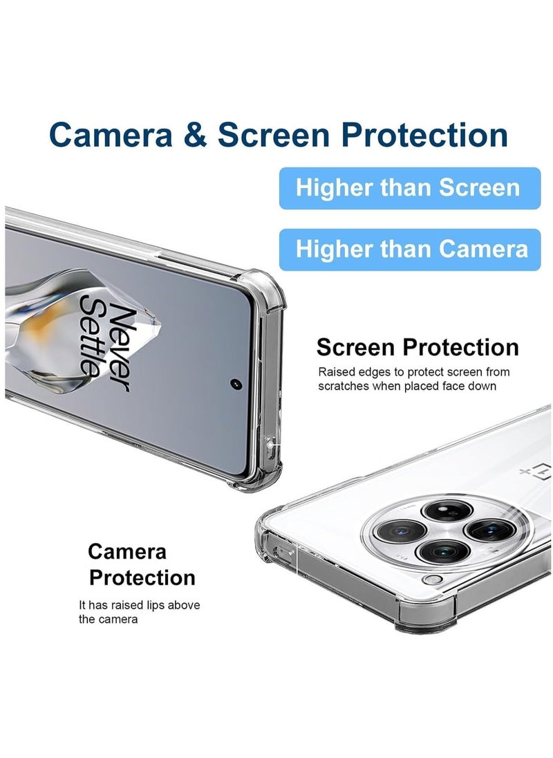 TIGER Here’s a high-performing Noon UAE SEO listing optimized for the title "Compatible for OnePlus 12 Case, Thin TPU Cover with Camera Protection Anti-Scratch Slim Fit Flexible Phone Case for OnePlus 12 5G (Clear)": - Image 4