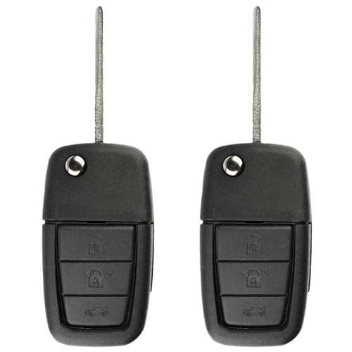 KeylessOption 2x Keyless Option Remote 4btn Uncut Key Fob For Pontiac (OUC6000083) - Image 1