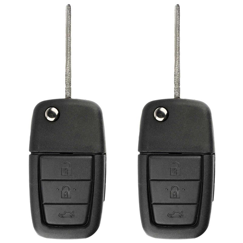 KeylessOption 2x Keyless Option Remote 4btn Uncut Key Fob For Pontiac (OUC6000083) - Image 5